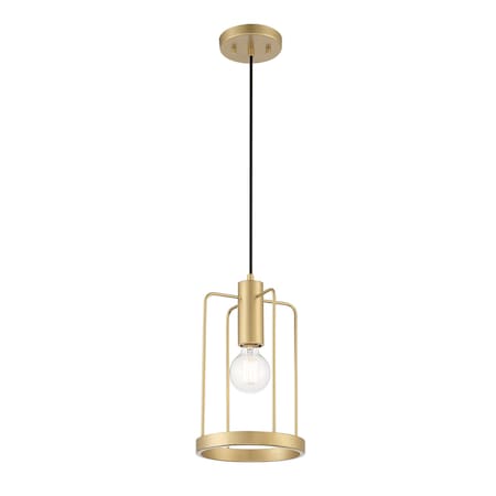 Designers Fountain Tafo 60 Watt 1 Light Golden Mist Pendant with Cage Shade D273M-8P-GM